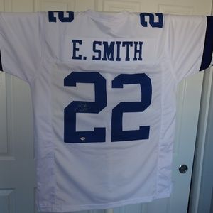 Emmitt Smith Signed Dallas Cowboy Jersey w/COA
